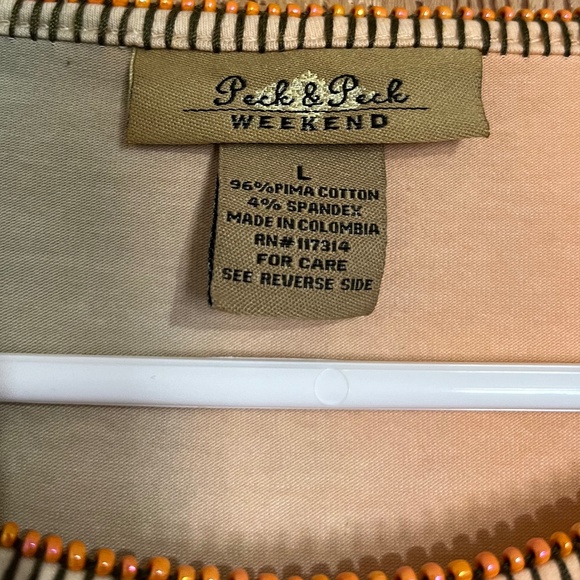 Vintage Women’s Multi in Tie-Dye Shades Floral Shirt w/ Zipper Teeth Neck Sz-M/L - Picture 4 of 8